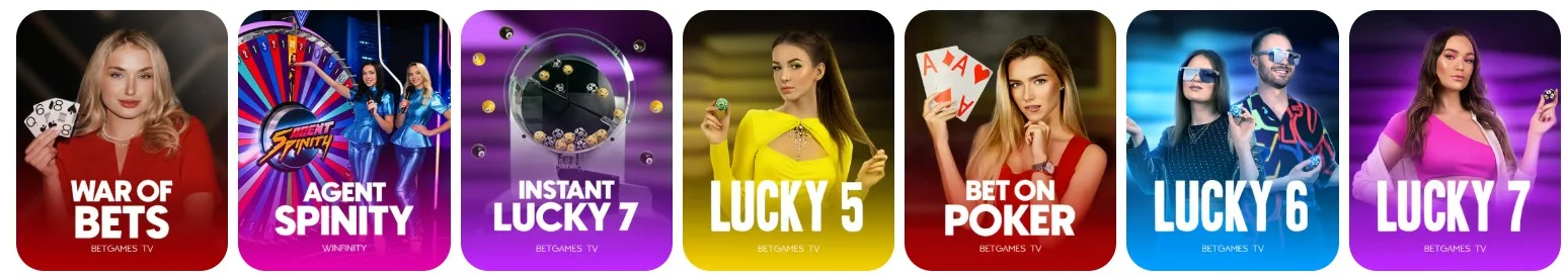 PartySpins Casino Live casino